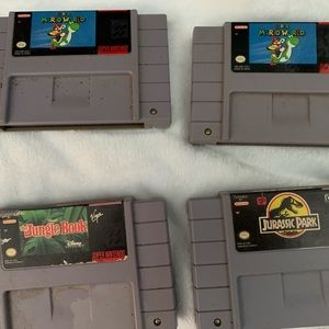 13 Super Nintendo games